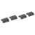 Magpul Industries XTM Enhanced Rail Panel, Fits Picatinny Rail, 4 Two Piece Panels, Polymer Construction, Gray MAG510-GRY