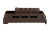 Magpul Industries MOE Handguard, Fits AK Rifles except Yugo Pattern or RPK style Receivers, Integrated Heat Shield, M-LOK Mounting Capabilities, Plum MAG619-PLM