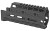 Midwest Industries Universal AK47/74 Handguard With Standard Topcover, Black MI-AK