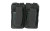 NCSTAR Double AR Magazine Pouch, Nylon, Black, MOLLE Straps for Attachment, Fits Two AR Style Magazines CVAR2MP2927B