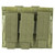 NCSTAR Triple Pistol Magazine Pouch, Nylon, Green, MOLLE Straps for Attachment, Fits Three Standard Capacity Double Stack Magazines CVP3P2932G