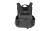 NCSTAR Plate Carrier Vest, Nylon, Black, Size Medium-2XL, Fully Adjustable, PALS/ MOLLE Webbing, Compatible with 10" x 12" Hard Plates CVPCV2924B