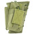 NCSTAR Stock Riser with Mag Pouch, Fits Most Rifles, Ambidextrous Mag Pouch, Holds All AR and AK Mags, Green CVSRMP2925G