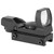 NcSTAR 4 Reticle Reflex, 4 Reticles,(Bullseye, Star Burst, Dot, and Cross), Black, Weighs 4.3oz, 3 MOA Dot, 7 Brightness Settings, Clamp on Weaver/Picatinny Rail Mount D4B