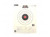 Champion Traps & Targets Orange Bullseye Scorekeeper Target, 50 Feet Pistol Slow Fire, 12 Pack 45724