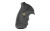 Pachmayr Grip, Gripper, Fits S&W N Frame Square Butt with Finger Grooves, Black 3292
