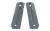 Pachmayr G10 Material, Fits Full Size 1911, Gray/Black 61001