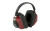 Radians Competitor Earmuff, Red, NRR 26 CP0300CS