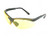 Radians Revelation Glasses, Black Frame, Amber Lens RV0140CS