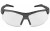 Radians Skybow Glasses, Ballistic Rated, Flexible Temple Tips, Rubberized Nosepiece, Single Lens, Grey/Clear SB0110CS