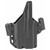 Raven Concealment Systems Perun OWB Holster, 1.5" Belt Loops, Fits Glock 19, Ambidextrous, Black, Polymer PXG19