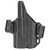 Raven Concealment Systems Perun OWB Holster, 1.5" Belt Loops, Fits Glock 19, Ambidextrous, Black, Polymer PXG19