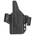 Raven Concealment Systems Perun OWB Holster, 1.5" Belt Loops, Fits Glock 19, Ambidextrous, Black, Polymer PXG19