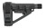 SB Tactical SBA4 Stabilizing Brace, 5 Position Adjustable, Includes 6 Position Carbine Receiver Extension, Black Finish SBA4-01-SB