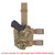 Safariland 6354DO QLS 19 Fork, Tactical Holster, Right Hand, MultiCam, Fits Glock 17 22 with X300U 6354DO-832-701-MS19