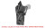 Safariland 6390RDS, Left Hand, Black, Fits Glock 19, 23, STX 6390RDS-2832-132