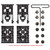 Safariland ELS, Platform Kit, Black, 2 Male & 2 Female, Screws, Polymer ELS-KIT1-2 Safariland ELS, Platform Kit, Black, 2 Male & 2 Female, Screws, Polymer ELS-KIT1-2