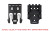 Safariland Quick Locking System Kit, 1-QLS 19 Duty Locking Fork and 1-QLS 22L Duty Receiver Plate, Foliage Finish QUICK-KIT2-54