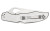 Spyderco Byrd, Cara Cara2, 3.75" Folding Knife, Clip Point, Combo Edge, 8Cr13MoV/Satin, Stainless, Oval Thumb Hole/Pocket Clip BY03PS2