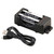 Streamlight Rechargeable, Charging Kit, 2x SL-BL26 USB Batteries, USB Cord, Charging Base, Black 22010