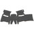 TALON Grips Inc Granulate, Grip, Adhesive Grip, Fits Sig Sauer P250/P320 Compact, Medium Module, Black 001G