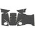 TALON Grips Inc Granulate, Grip, Adhesive Grip, Fits S&W M&P 22/9MM/357/40 Full Size, Black 703G