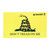 TekMat Door Mat, Don't Tread on Me, Yellow, 25"x42" TEK-42-TREAD