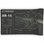 TekMat AR-15 Ultra Premium Gun Cleaning Mat, Includes Small Microfiber TekTowel, Packed In Tube TEK-R44-AR15