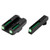 TRUGLO Brite-Site Tritium/Fiber Optic Sight, Fits Glock 17,17L,19,22,23,24,26,27,33,34,35,38,39, Green TG-TG131GT1