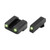 TRUGLO Brite-Site Tritium Sight, Fits Glock 17,17L,19,22,23,24,26,27,33,34,35,38,39, Green TG-TG231G1