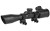 TRUGLO TRU-BRITE Xtreme Compact Tactical Rifle Scope, 4X32, Fully-Coated Lenses, Illuminated Mil-Dot Reticle, Matte Black, 1-Piece base w/ 1" Rings and CR2032 Battery Included TG-TG8504TL