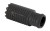 Troy Claymore Muzzle Brake, Not Compatible with any M-14/M1A rifles, 7.62 NATO/.308/6.8, (5/8 X24 TPI), Black SBRA-CLM-06BT-00
