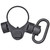 Troy M4 Sling Mount, Black Finish, Quick Detach Swivel SMOU-M4S-00BT-00