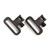 Uncle Mike's Mil-Spec QD SS MIM Swivel, 1.25", Black 14023