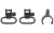 Uncle Mike's QD 115 SG-2 Swivel, 1", Fits Most 12GA, .800" - .850", Black 15932
