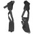 Uncle Mike's Pro Pak Vertical Shoulder Holster, Size 1, Fits Large Auto With 4" Barrel, Right Hand, Black 75011