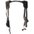 Uncle Mike's Horizontal Pro Pak Shoulder Holster, Size 15, Fits Large Auto With 4.5" Barrel, Ambidextrous, Black 77150