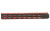 Leapers, Inc. - UTG UTG PRO, M-Lok Super Slim Free Floating Rail, Black/Red 2-Tone, Fits AR-15, 15", Includes One M-Lok Picatinny Rail Section One M-Lok QD Sling Swivel Adaptor and Barrel Nuth Wrench MTU019SSMR2