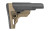 Leapers, Inc. - UTG UTG PRO, Mil-spec Stock, Flat Dark Earth Finish, Fits AR-15, Compact Size, Includes Cheek Rest Plus Removable Extended Cheek Rest Insert, Rubberized Butt Pad RBUS4DMS