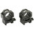 Leapers, Inc. - UTG Pro Max Strength, Rings, Fits Picatinny, 1" Medium, 2 piece, Black Finish RG2W1154