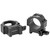 Leapers, Inc. - UTG Pro Max Strength, Rings, Fits Picatinny, 30MM Low, 2 piece, Black Finish RG2W3104