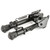 Leapers, Inc. - UTG Tactical Op Bipod, Fits Picatinny or Weaver Rail, 5.9" - 7.3", with QD Lever Mount, Black TL-BP78Q