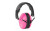 Walker's Passive, Folding Earmuff, Pink, 1 Pair GWP-FPM1-PNK