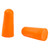 Walker's Ear Plug, Foam, 7 Pairs, Orange, Includes Case GWP-PLGCAN-OR