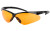 Walker's Crosshair, Shooting Glasses, Polycarbonate Lens, Amber GWP-SGL-AMB