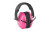 Walker's Folding Earmuff, Pink, 1 Pair, Will Not Fit Adults - Ideal For Smaller Heads GWP-YWFM2-PNK