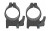 Warne Maxima Quick Detach Ring, 30mm, High, Matte Finish 215LM