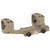 Warne Quick Detach Cantilever Mount, 30mm, Fits AR Rifles, Extended Skeletonized, Dark Earth Finish QDXSKEL30DE