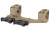 Warne Quick Detach Cantilever Mount, 30mm, Fits AR Rifles, Extended Skeletonized, Dark Earth Finish QDXSKEL30DE