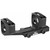 Warne Quick Detach Cantilever Mount, 34mm, Fits AR Rifles, Extended Skeletonized, Black Finish QDXSKEL34TW